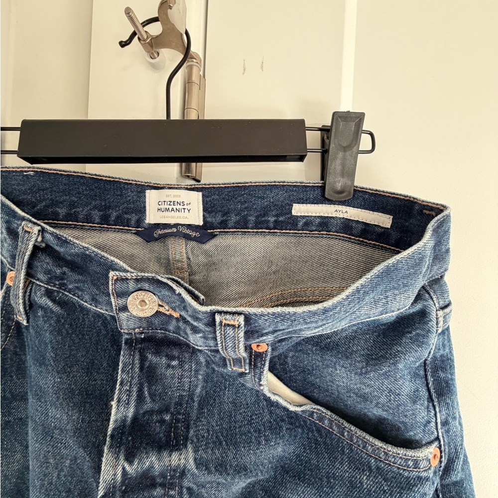 Citizens Of Humanity Blue Flare Jeans - Picture 5 of 8